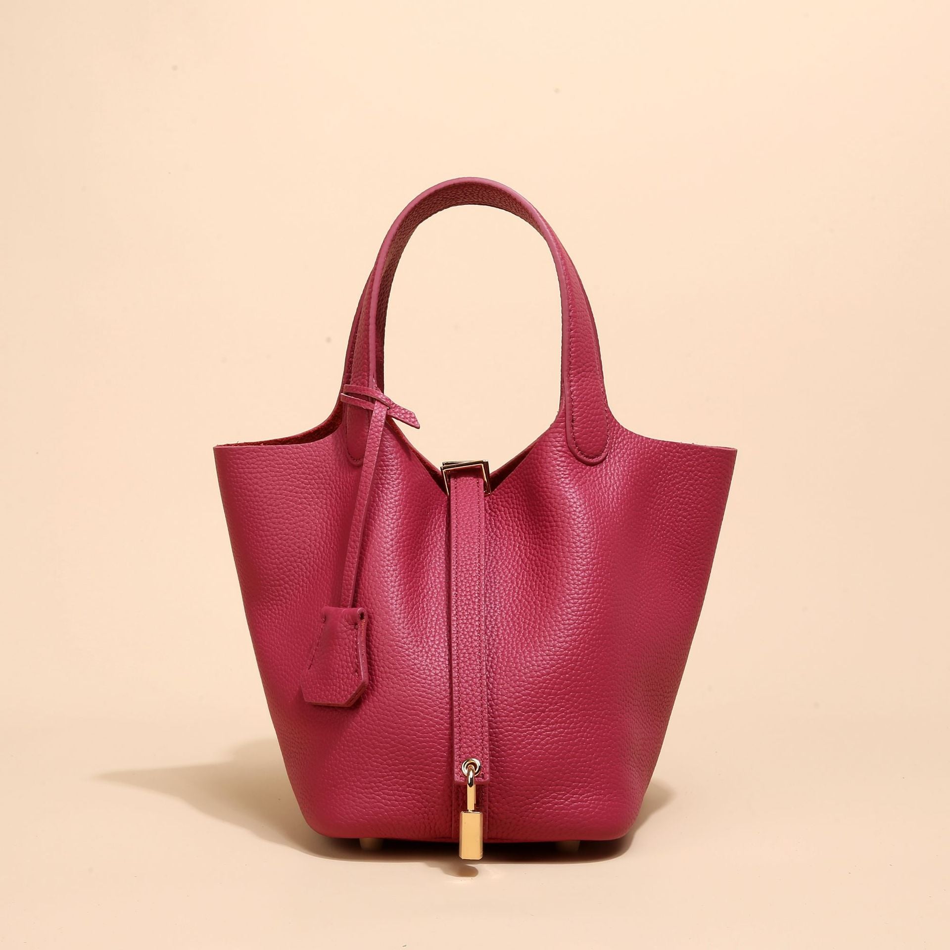Top-grade genuine leather women's bag made of high-end cowhide