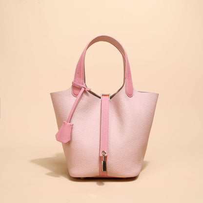 Top-grade genuine leather women's bag made of high-end cowhide