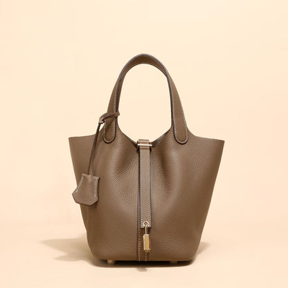 Top-grade genuine leather women's bag made of high-end cowhide