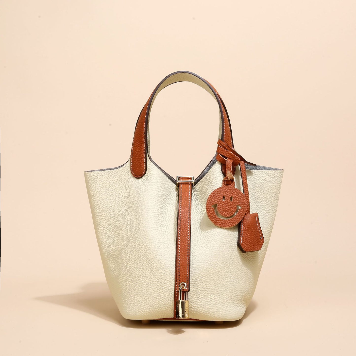 Top-grade genuine leather women's bag made of high-end cowhide