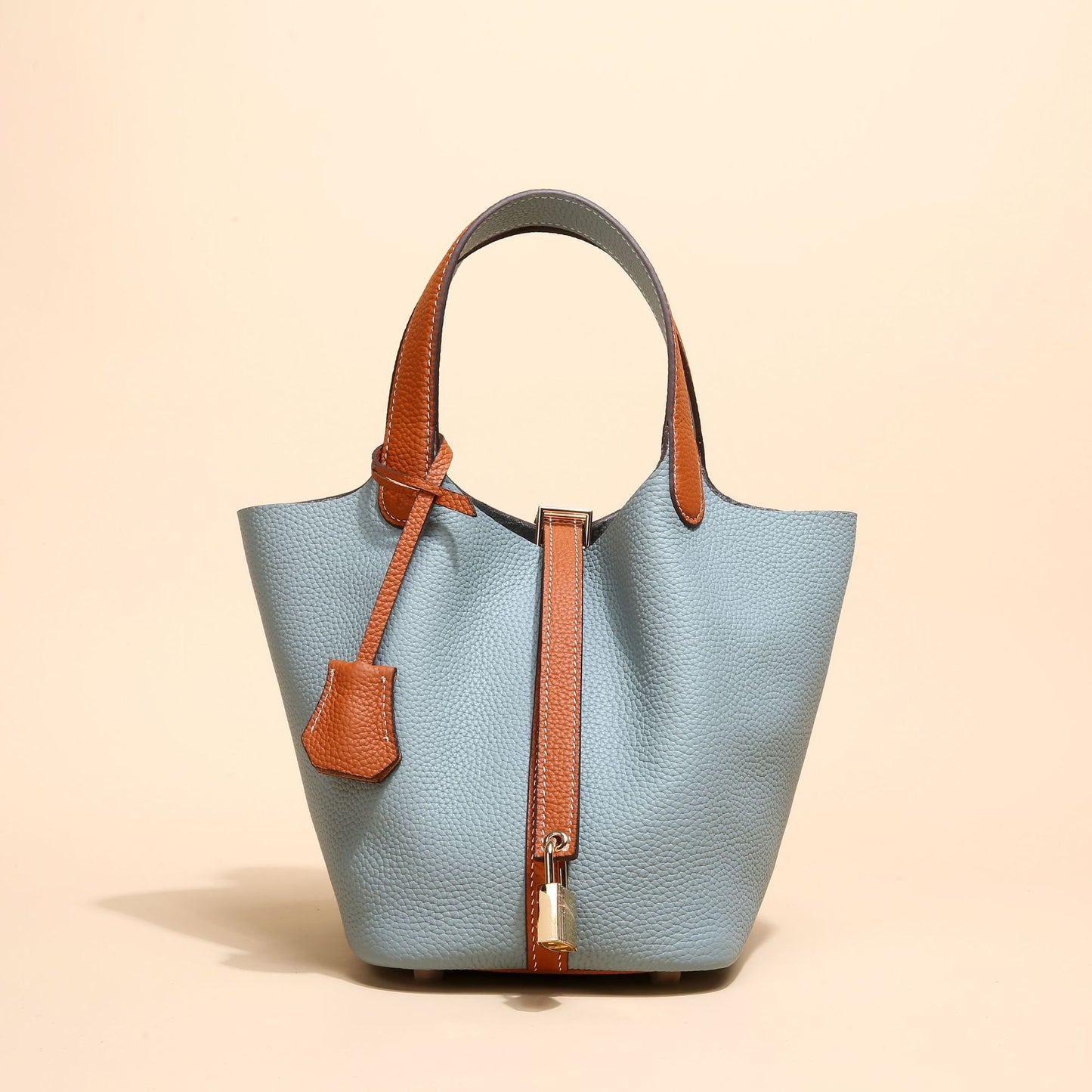 Top-grade genuine leather women's bag made of high-end cowhide
