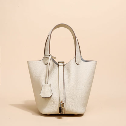 Top-grade genuine leather women's bag made of high-end cowhide