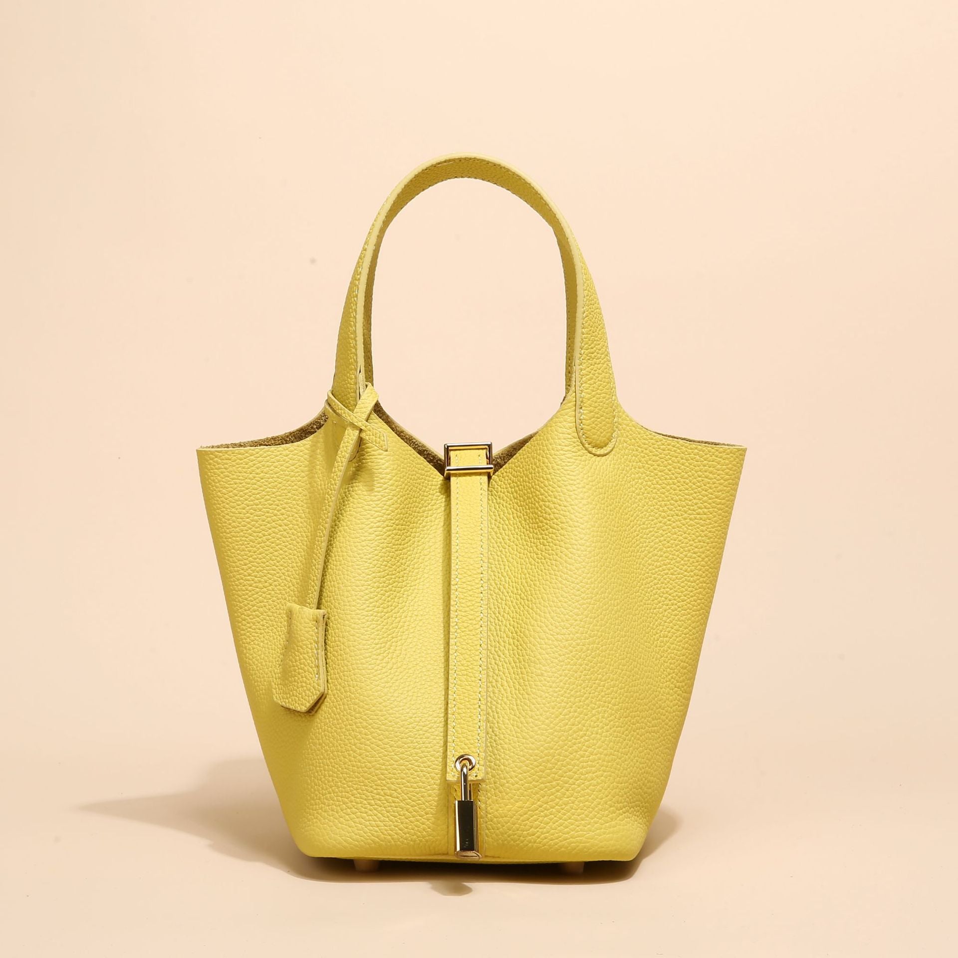 Top-grade genuine leather women's bag made of high-end cowhide