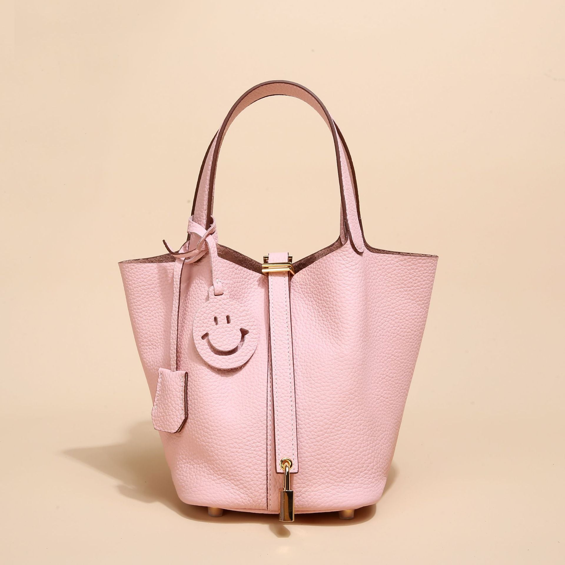 Top-grade genuine leather women's bag made of high-end cowhide