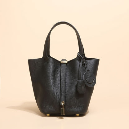 Top-grade genuine leather women's bag made of high-end cowhide