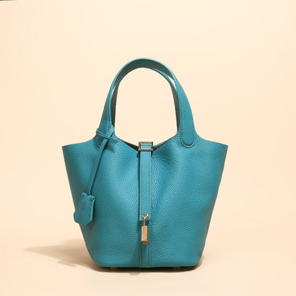 Top-grade genuine leather women's bag made of high-end cowhide