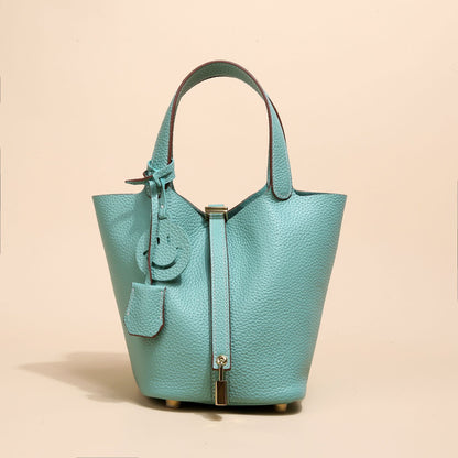 Top-grade genuine leather women's bag made of high-end cowhide