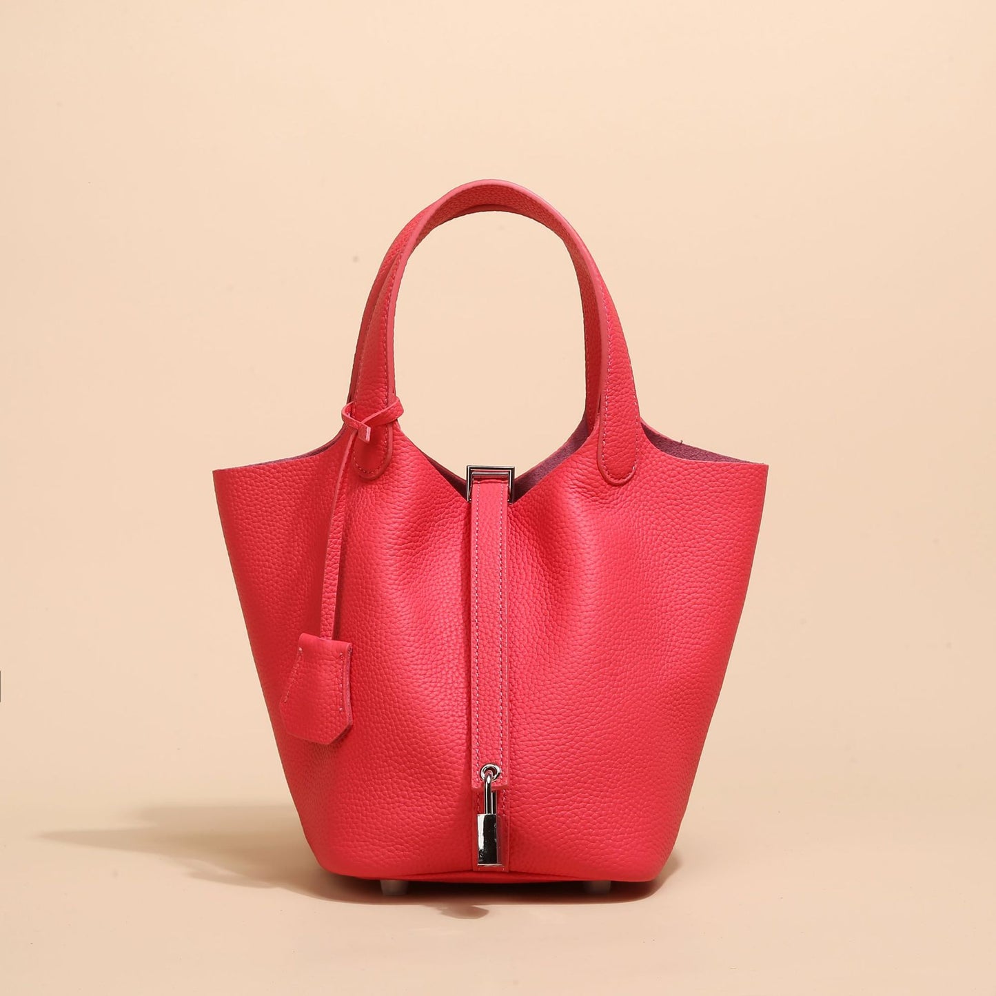 Top-grade genuine leather women's bag made of high-end cowhide