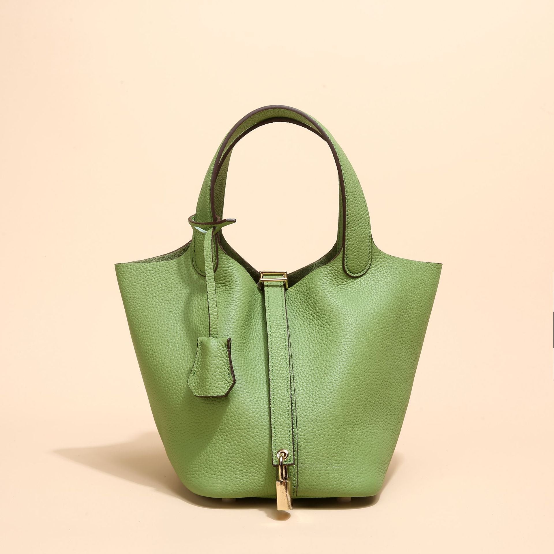 Top-grade genuine leather women's bag made of high-end cowhide