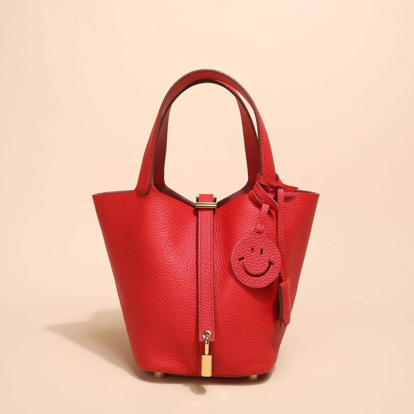 Top-grade genuine leather women's bag made of high-end cowhide