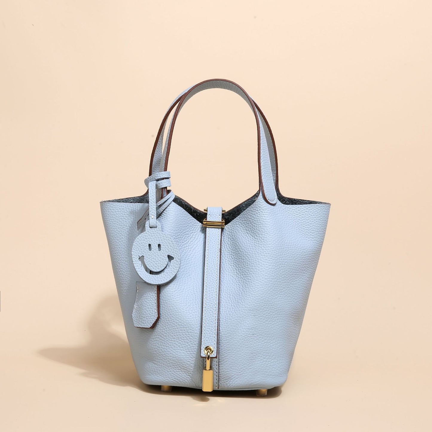 Top-grade genuine leather women's bag made of high-end cowhide