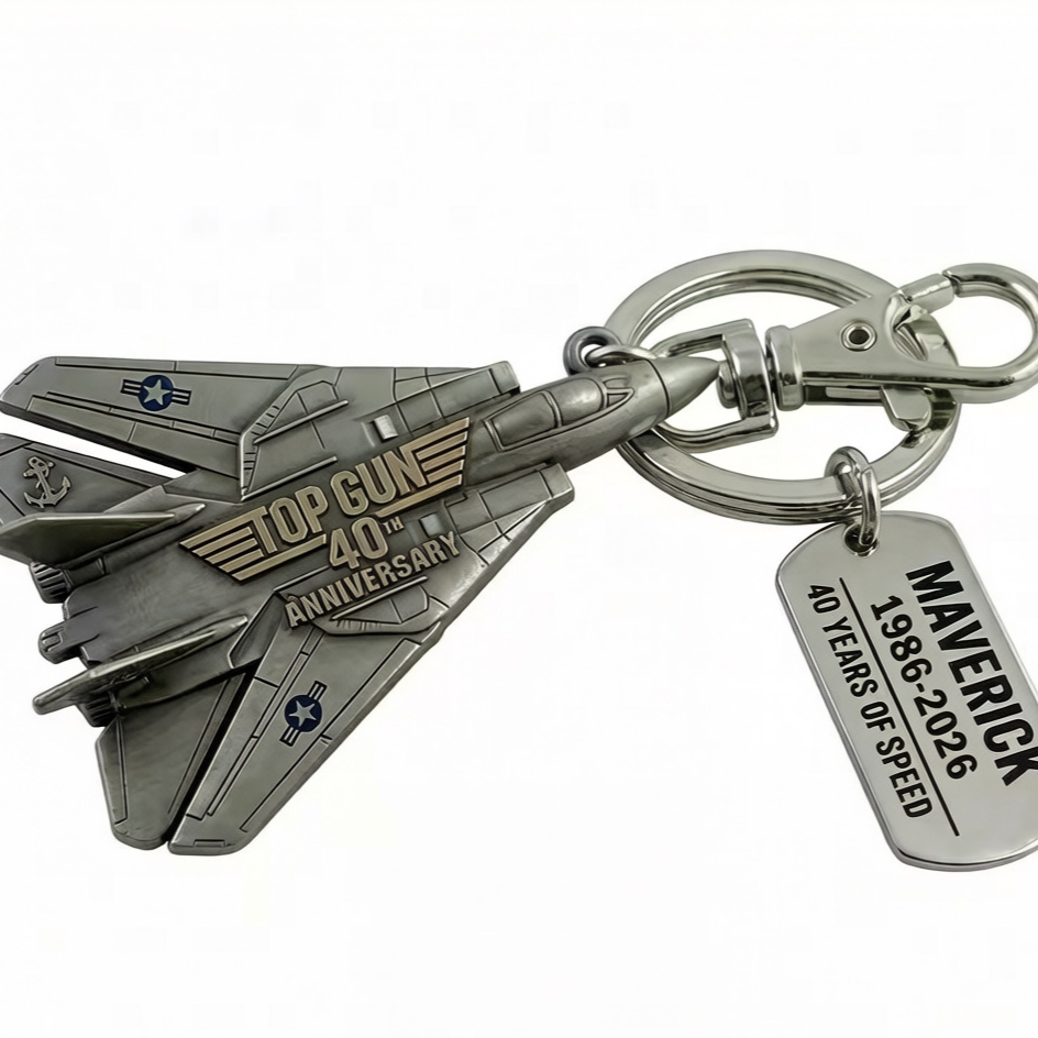 Top Gun 40th Anniversary Maverick Helmet Keychain
