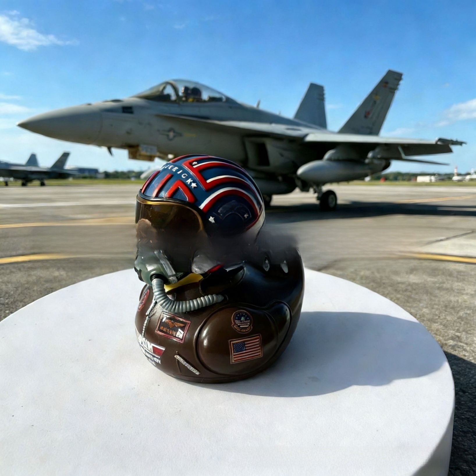 Top Gun Anniversary Pilot Duck Figure