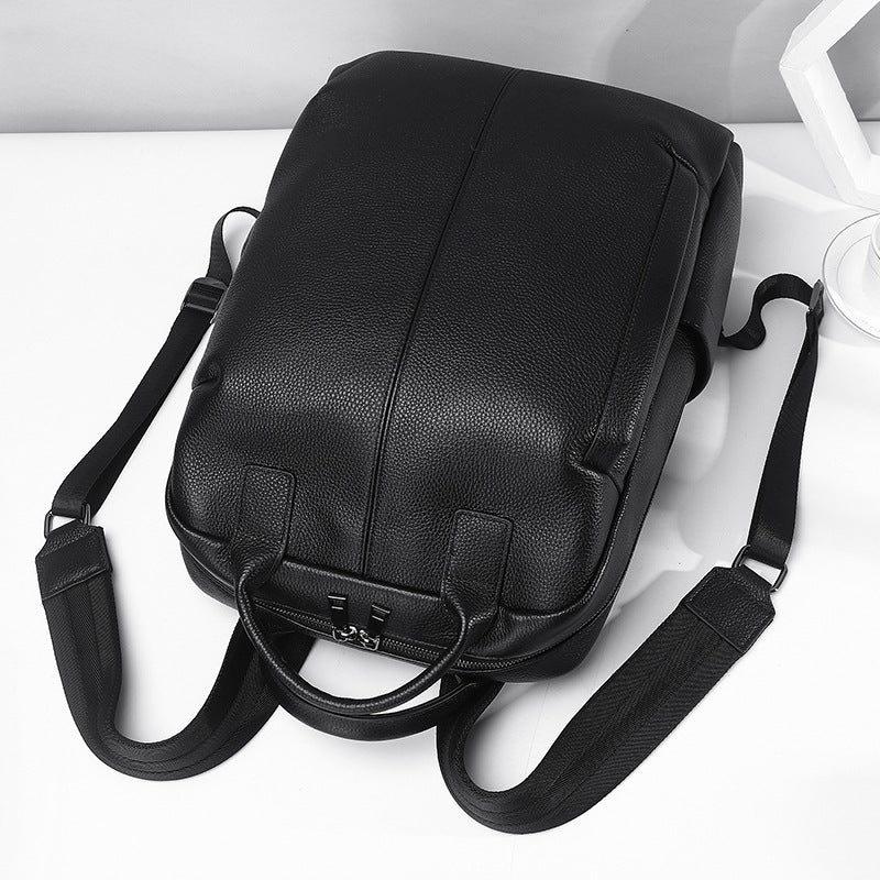 Top Layer Cowhide Backpack