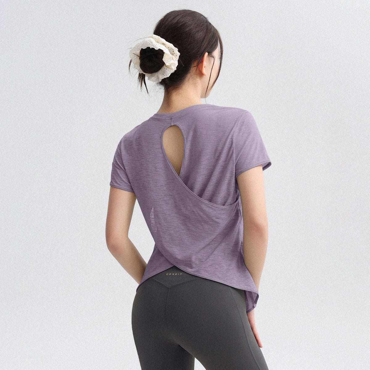 Top Pilates Fitness Short Sleeve Summer