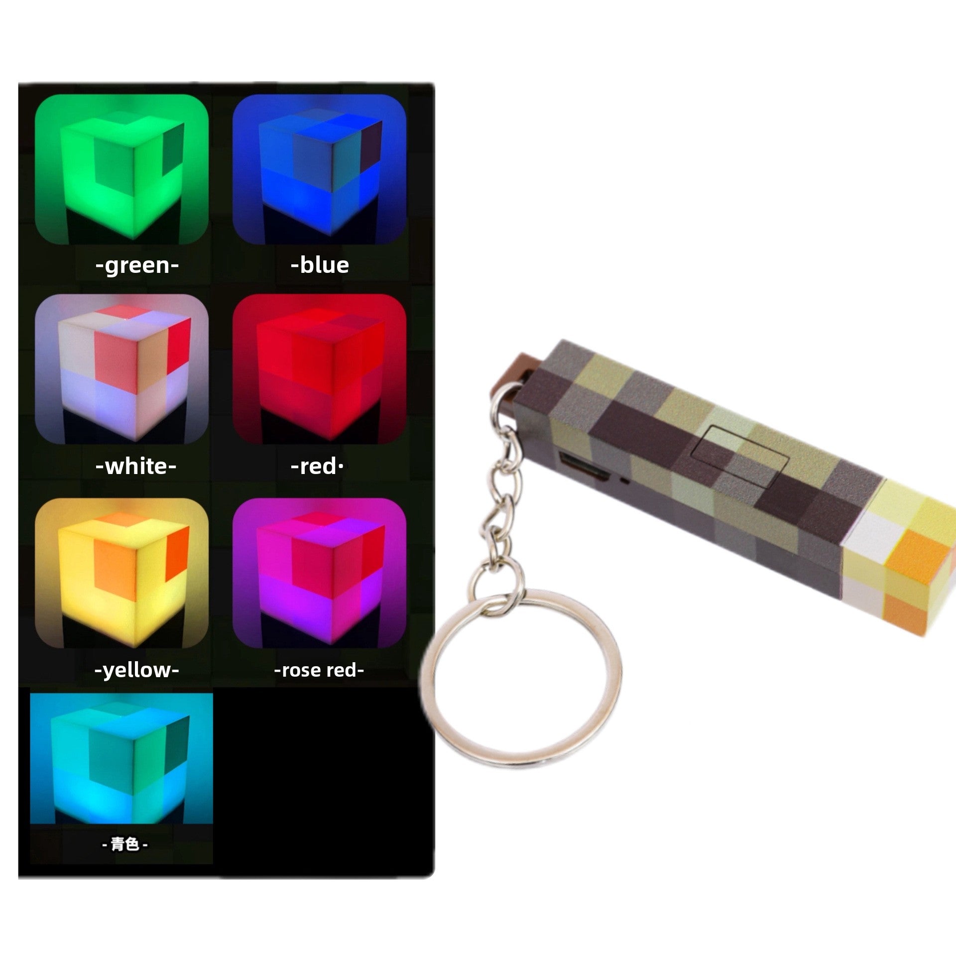 Torch-shaped LED Night Light