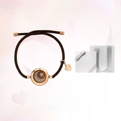 Totwoo Smart Couple Bracelet with Vibration and Light Alerts