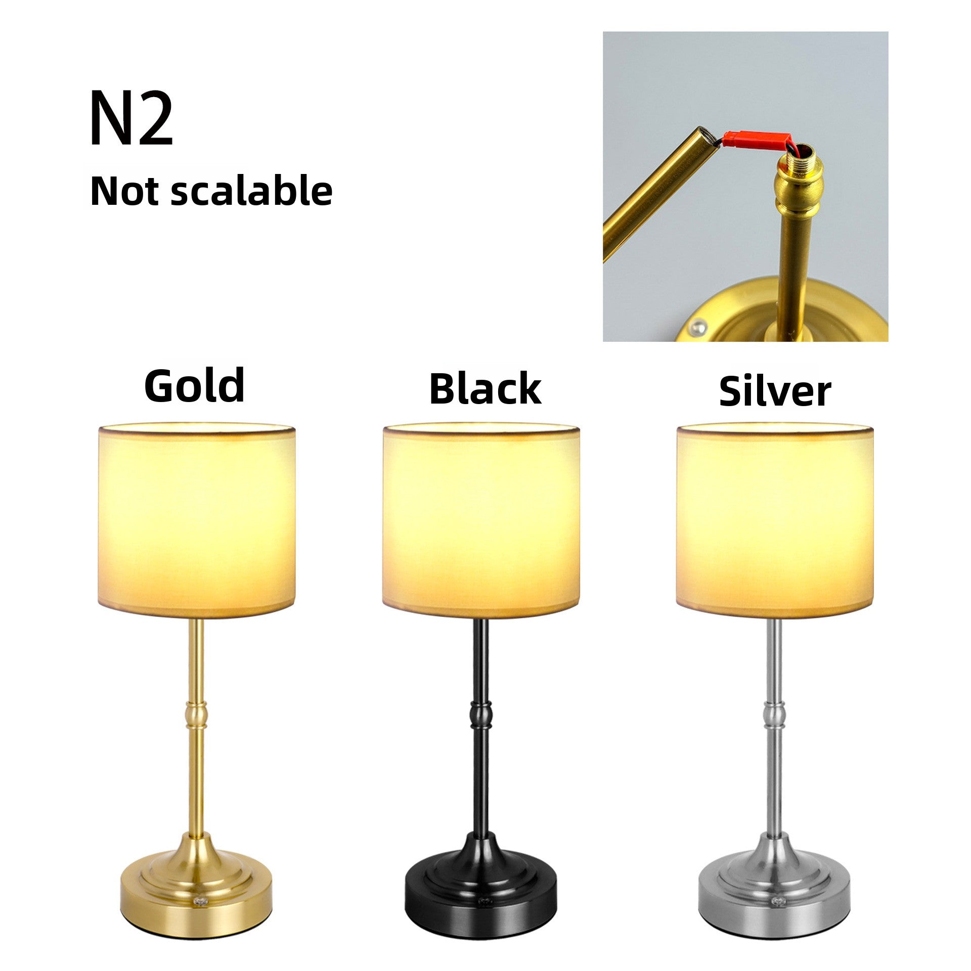 Touch Control Rechargeable LED Table Lamp
