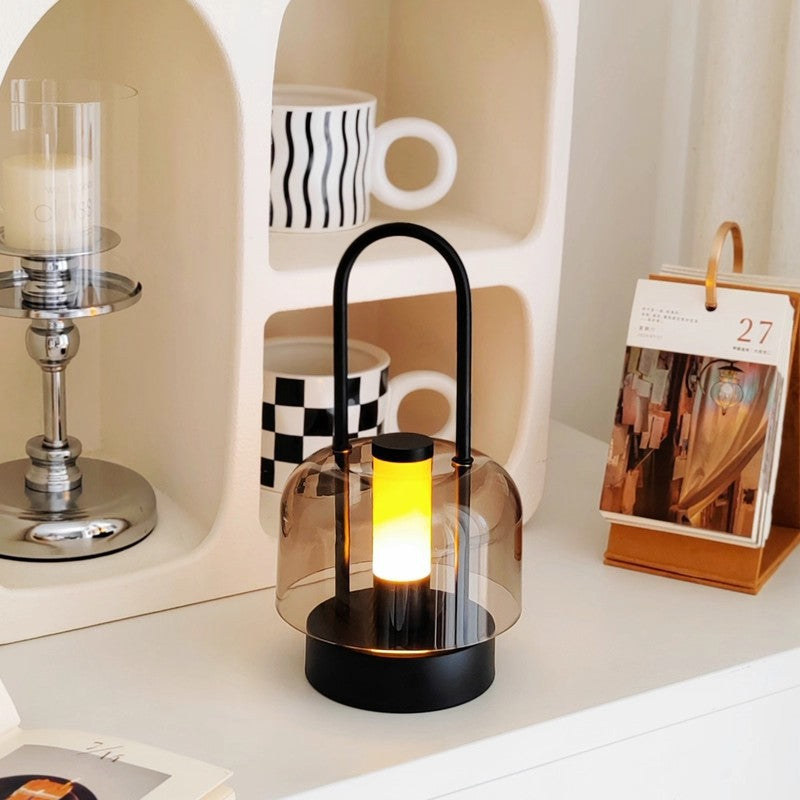 Touch Control Rechargeable Table Lamp with Three-Color Temperature
