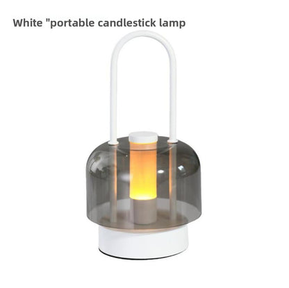 Touch Control Rechargeable Table Lamp with Three-Color Temperature