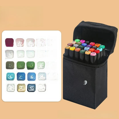 Touch Dual Tip Oil-Based Marker Set