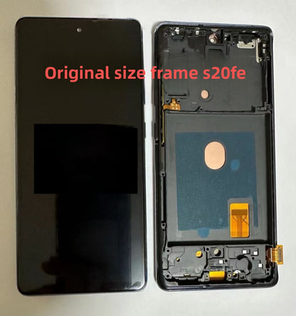 Touch LCD display integrated framed screen
