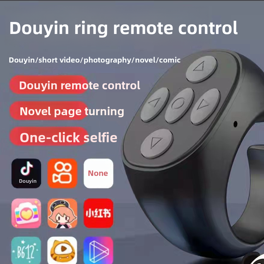 Touch Ring Bluetooth Remote Controller
