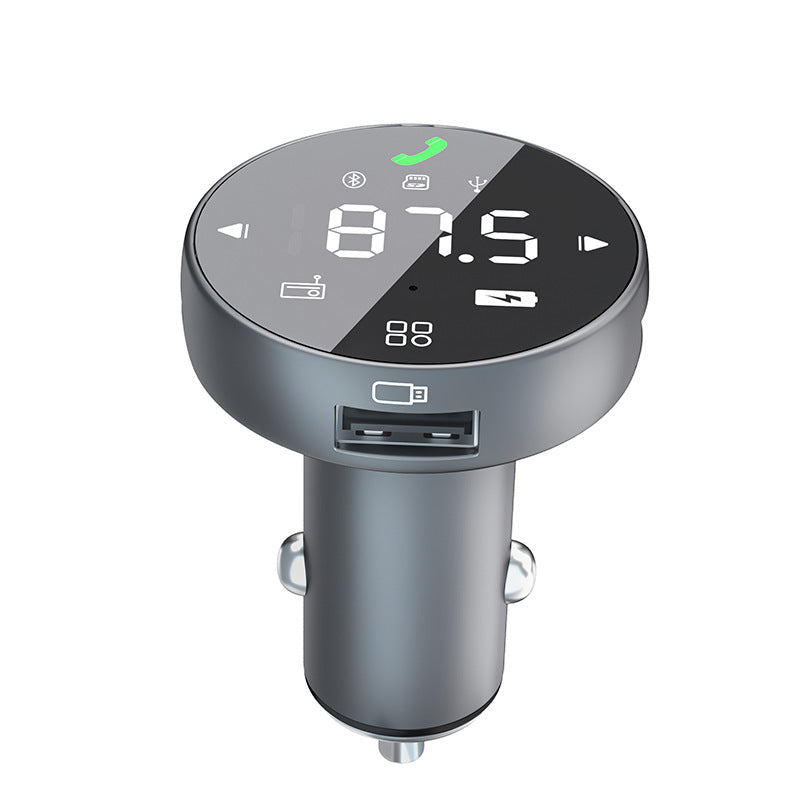 Touch Screen Car Bluetooth MP3 Player FM Transmitter Fast Charger