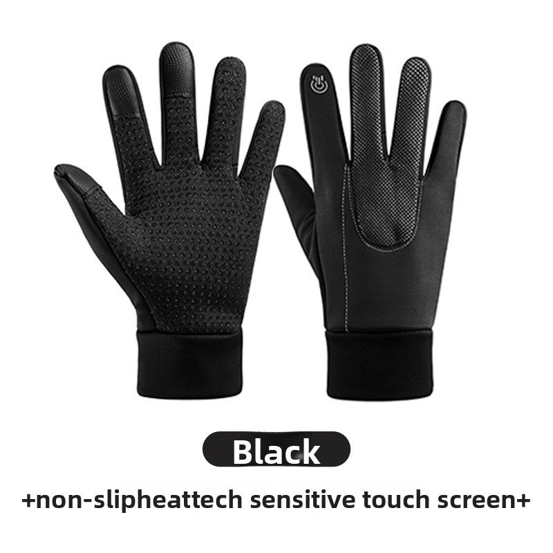 Touch Screen Winter Gloves Fleece Lined Windproof