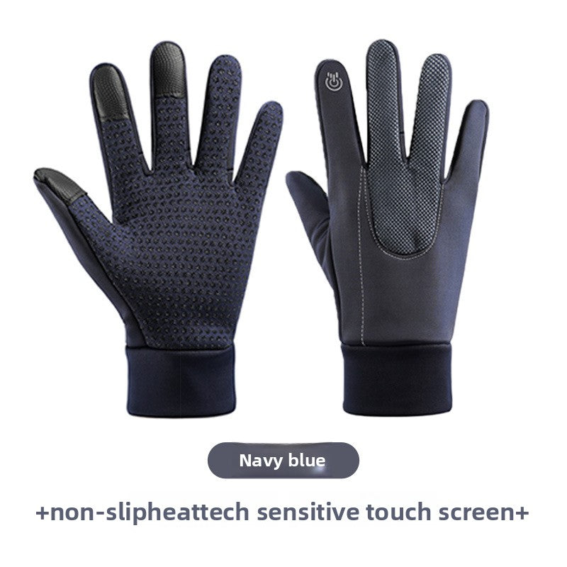 Touch Screen Winter Gloves Fleece Lined Windproof