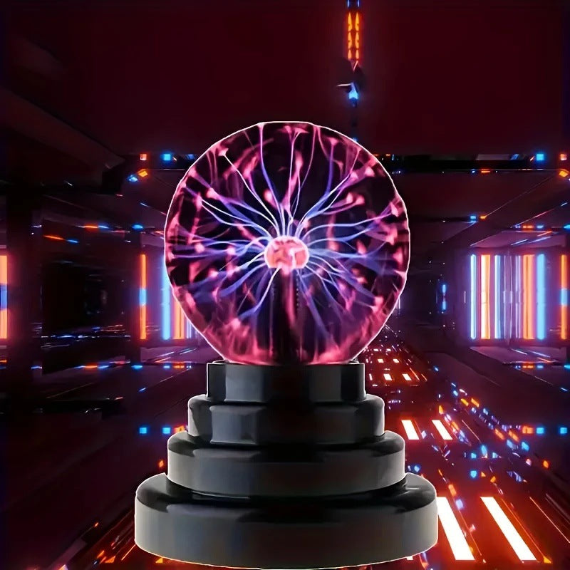 Touch Sensitive USB Plasma Ball Lightning Globe Night Light
