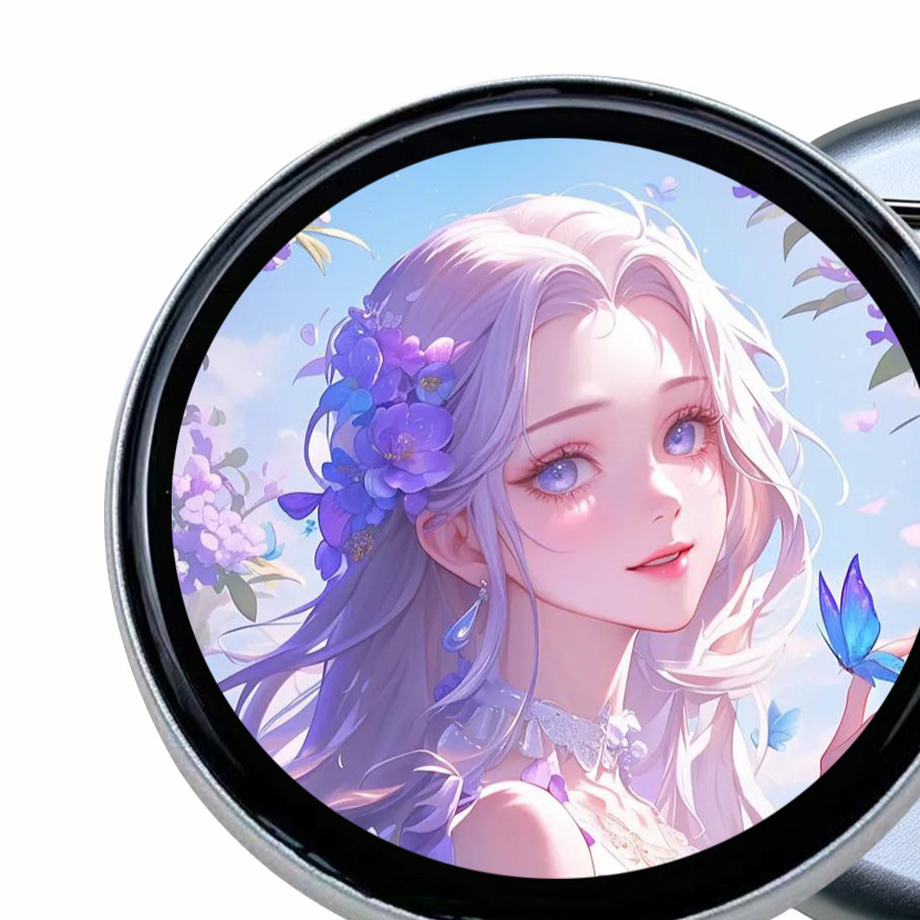 Touchscreen Magnetic Electronic Badge