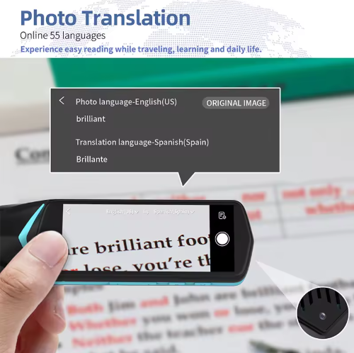 Touchscreen translation pen