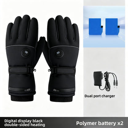 Touchscreen warming gloves