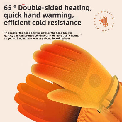 Touchscreen warming gloves