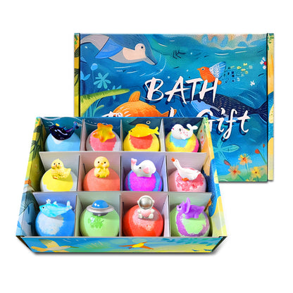 Toy bath salt balls