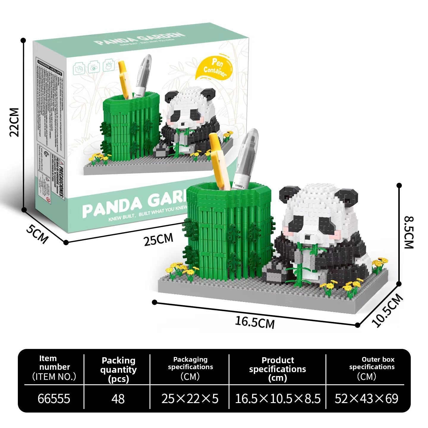 Toy building blocks micro-particle building blocks