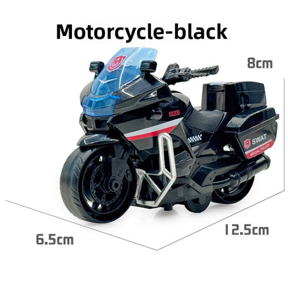 Toy car, excavator, inertial off-road vehicle