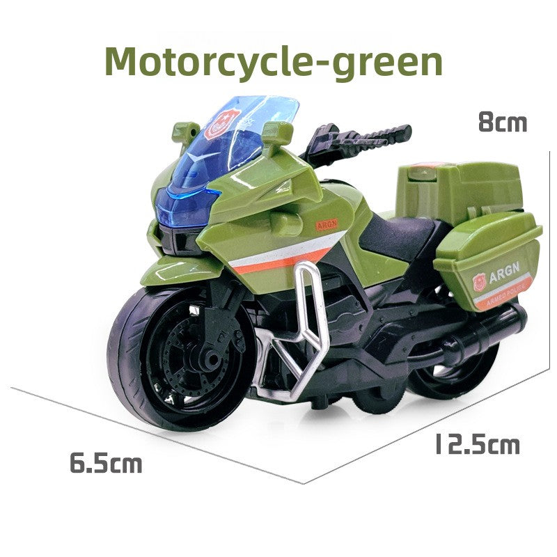 Toy car, excavator, inertial off-road vehicle