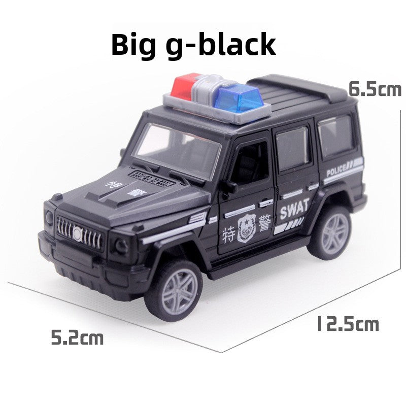 Toy car, excavator, inertial off-road vehicle