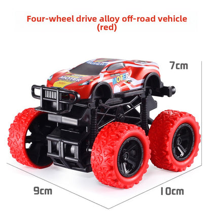 Toy car, excavator, inertial off-road vehicle