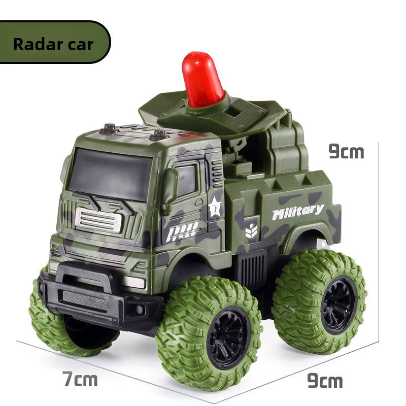 Toy car, excavator, inertial off-road vehicle