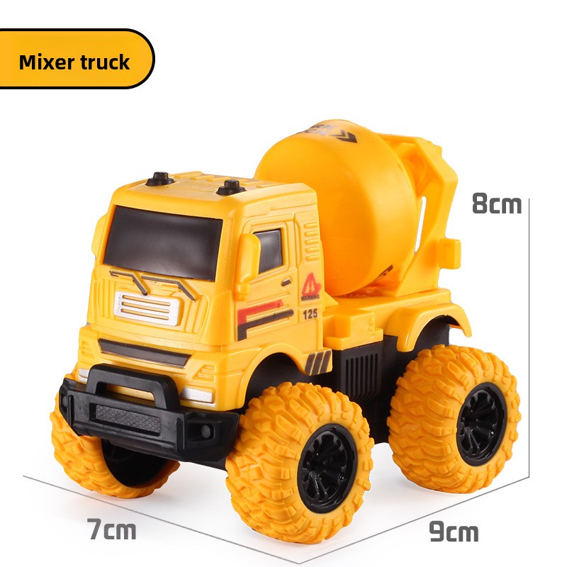 Toy car, excavator, inertial off-road vehicle