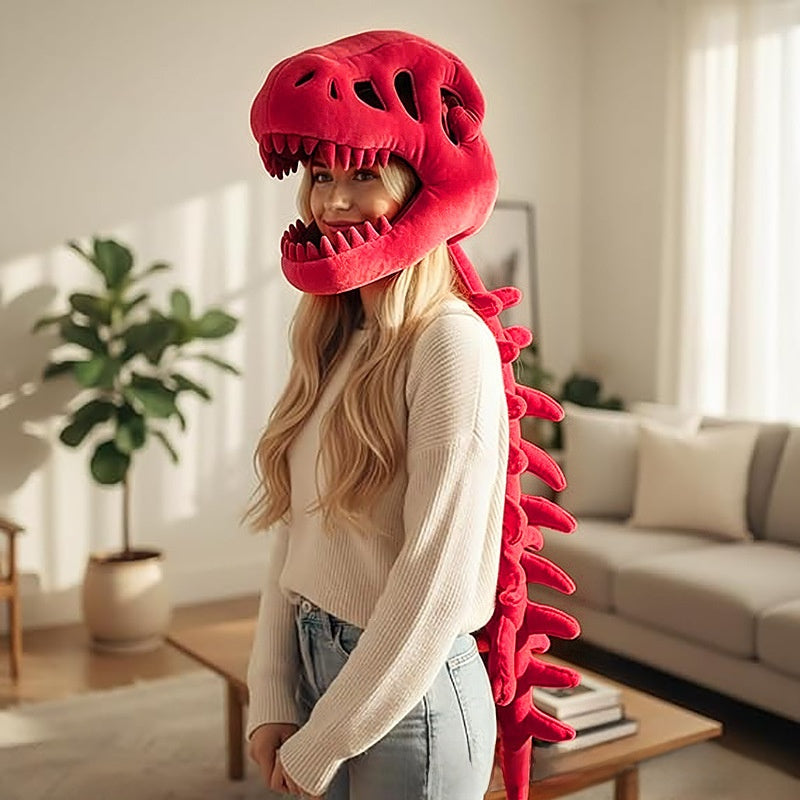 Toy Dinosaur Skeleton Headpiece