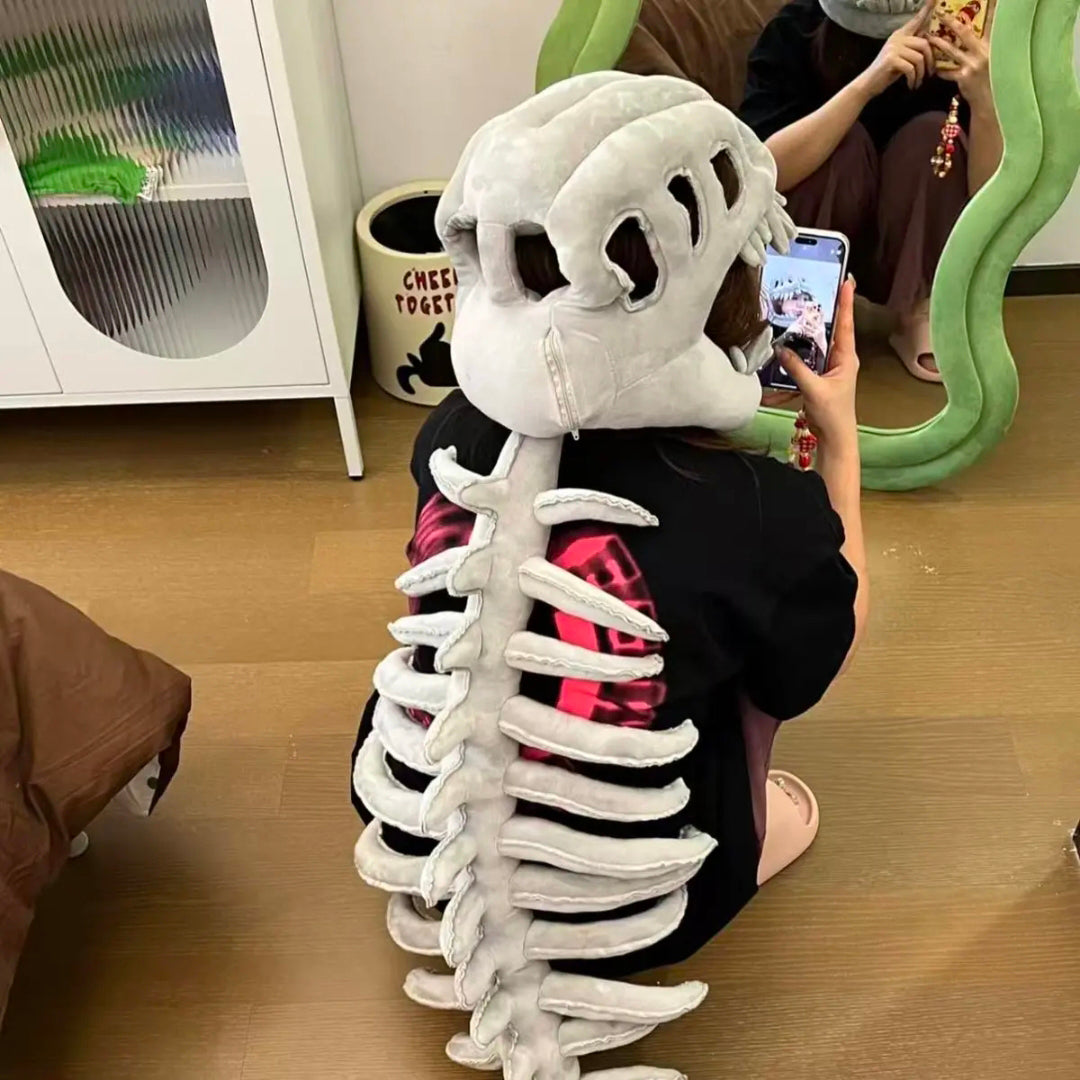 Toy Dinosaur Skeleton Headpiece