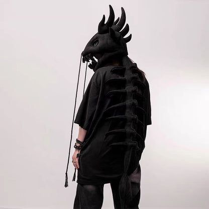 Toy Dinosaur Skeleton Headpiece