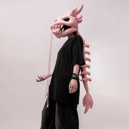 Toy Dinosaur Skeleton Headpiece