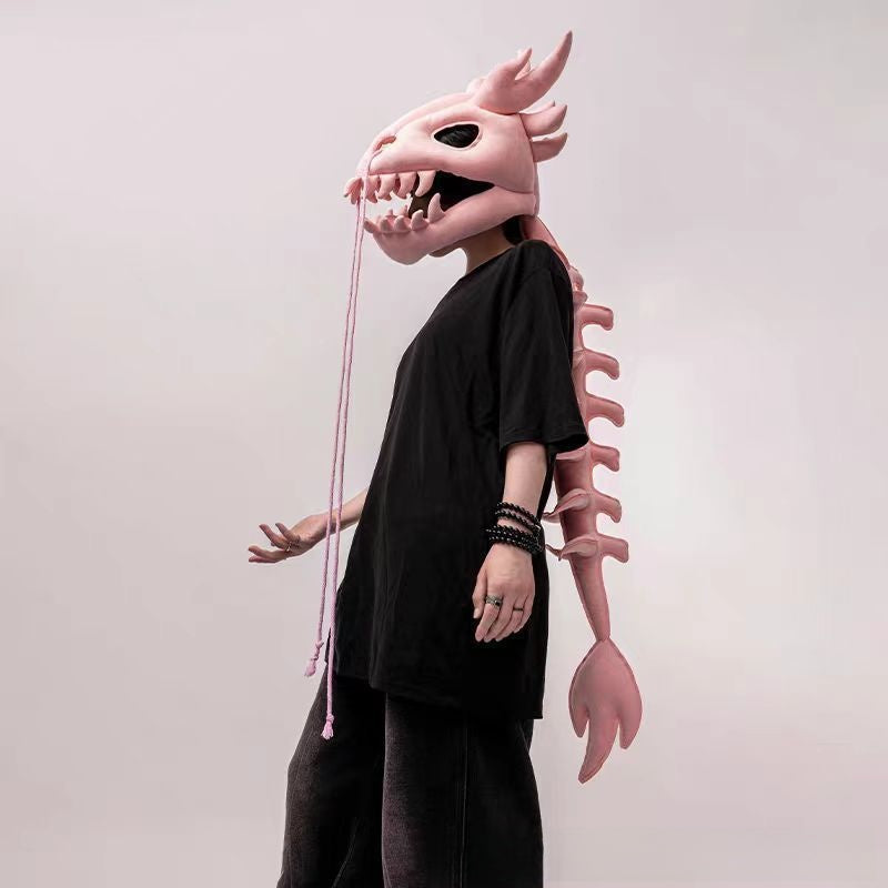 Toy Dinosaur Skeleton Headpiece