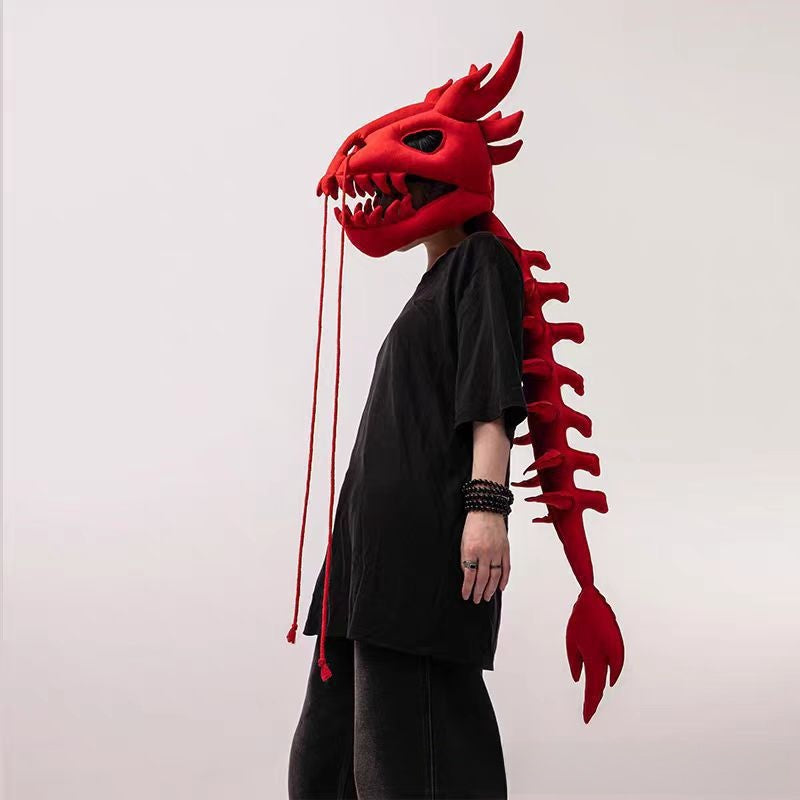 Toy Dinosaur Skeleton Headpiece