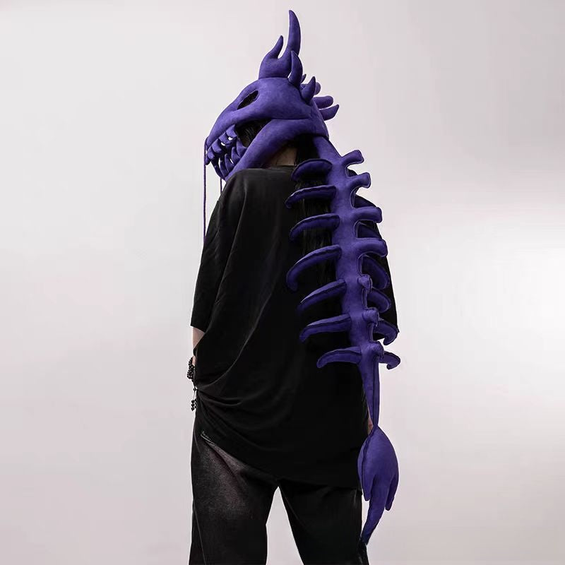 Toy Dinosaur Skeleton Headpiece